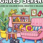 Lugares Serenos — Livro de Colorir com Espaços Aconchegantes